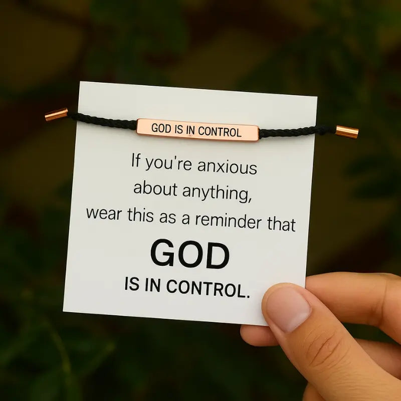 God Is In Control Bracelet