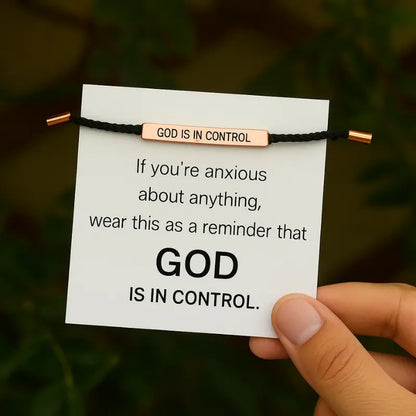 God Is In Control Bracelet