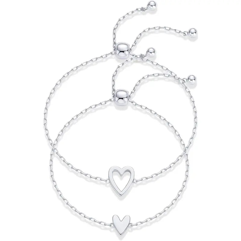 Matching Hearts Bracelet