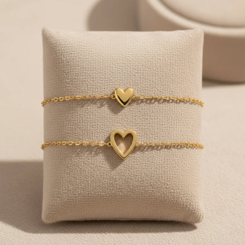 Matching Hearts Bracelet