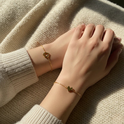 Matching Hearts Bracelet