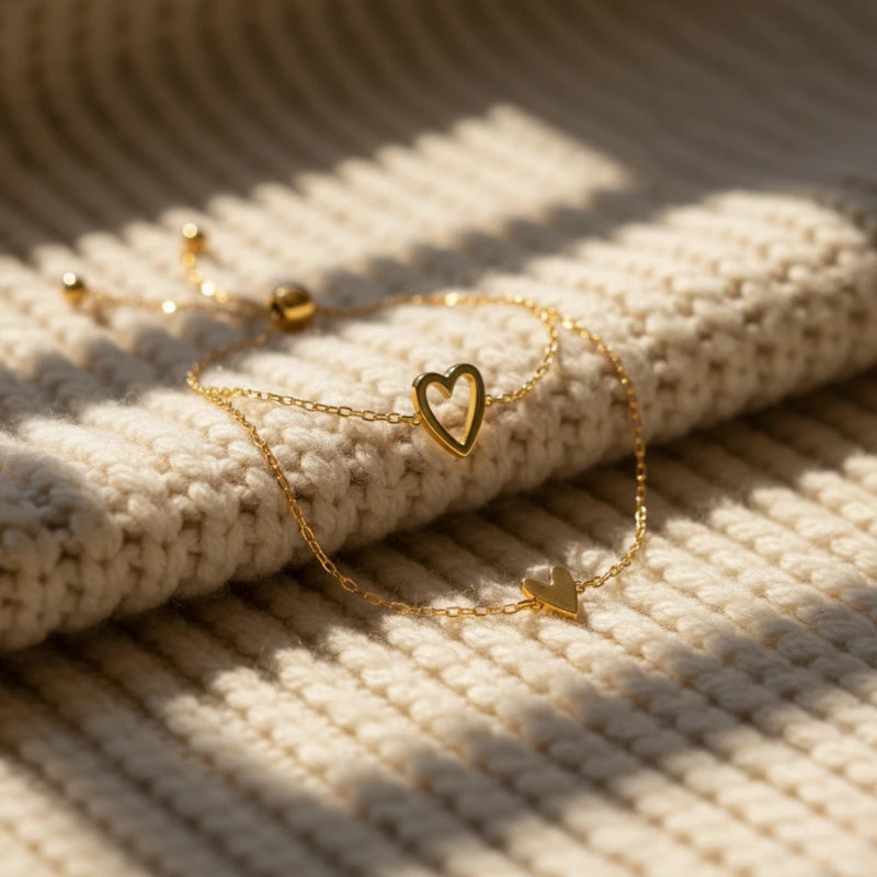 Matching Hearts Bracelet